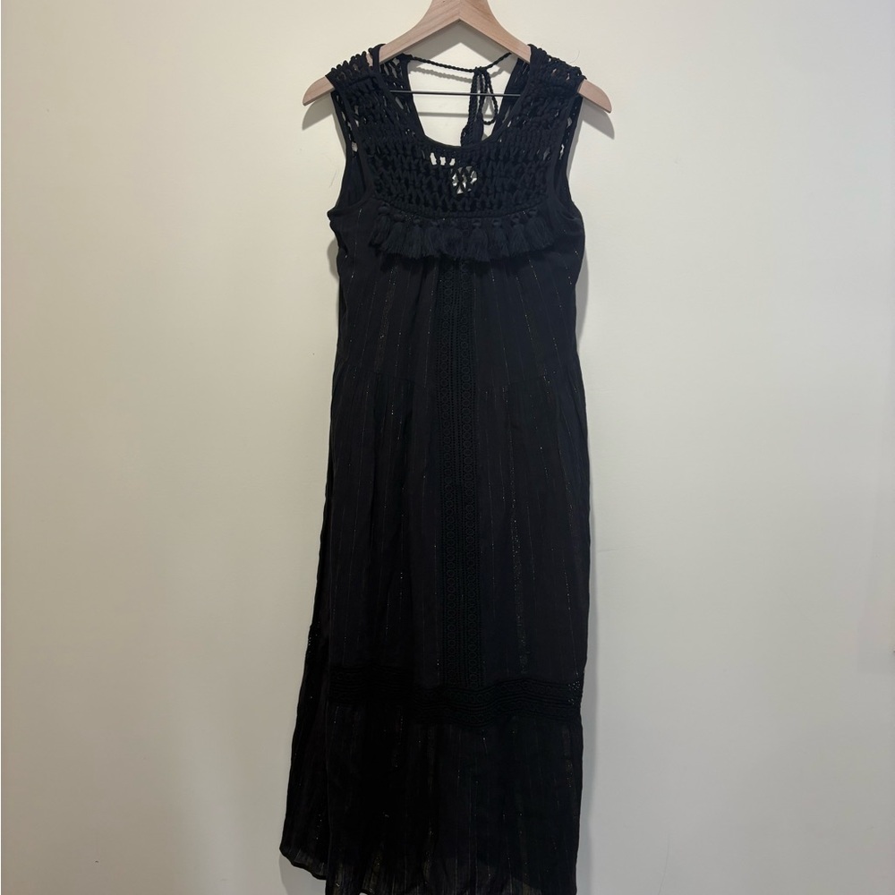 NWT Maeve Abilene Crochet Maxi Dress - Picture 2 of 8